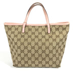 Gucci Handbag Papagallo Parrot GG Canvas Leather Pink — view 2