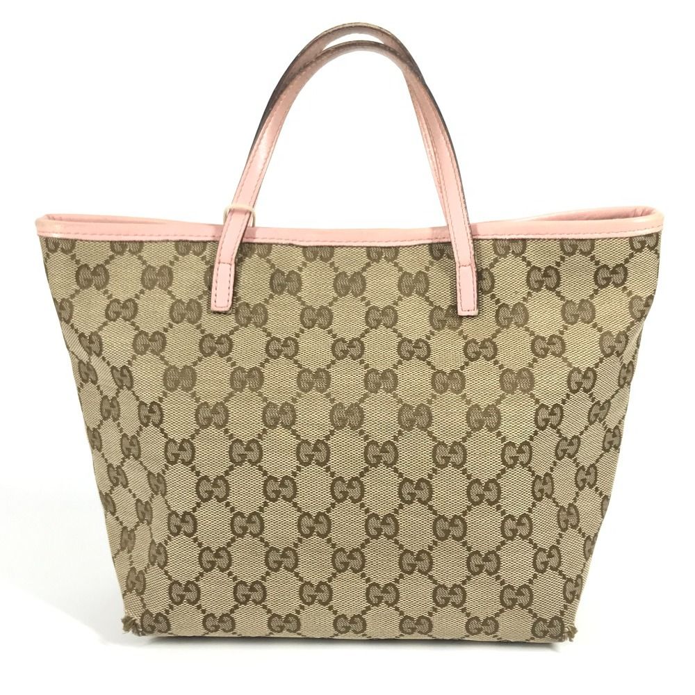 Gucci Handbag Papagallo Parrot GG Canvas Leather Pink — view 2