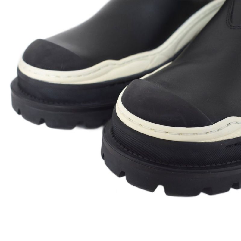 Dior Homme Sacai 21 AW EXPL Chelsea BOOT Explorer Boots Side — view 4