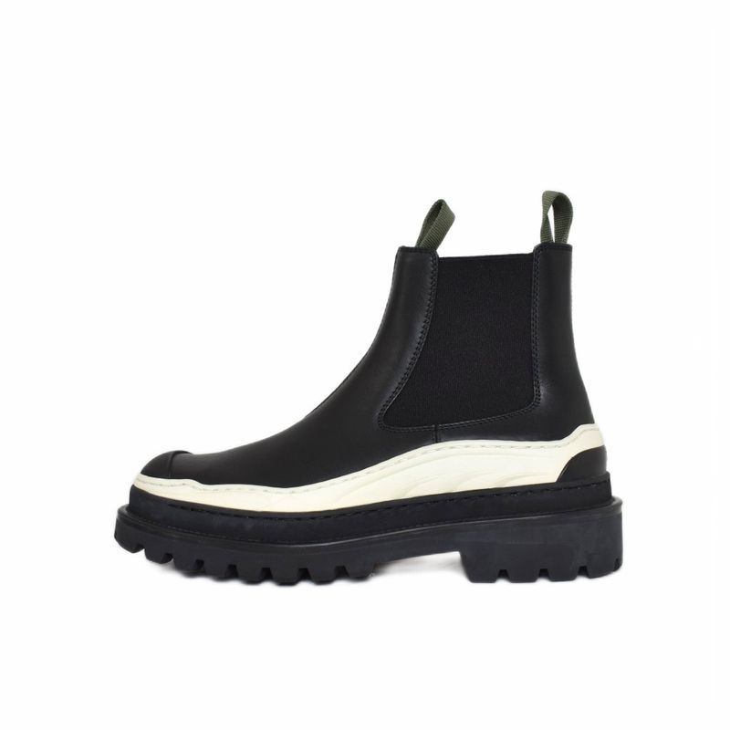 Dior Homme Sacai 21 AW EXPL Chelsea BOOT Explorer Boots Side — view 2