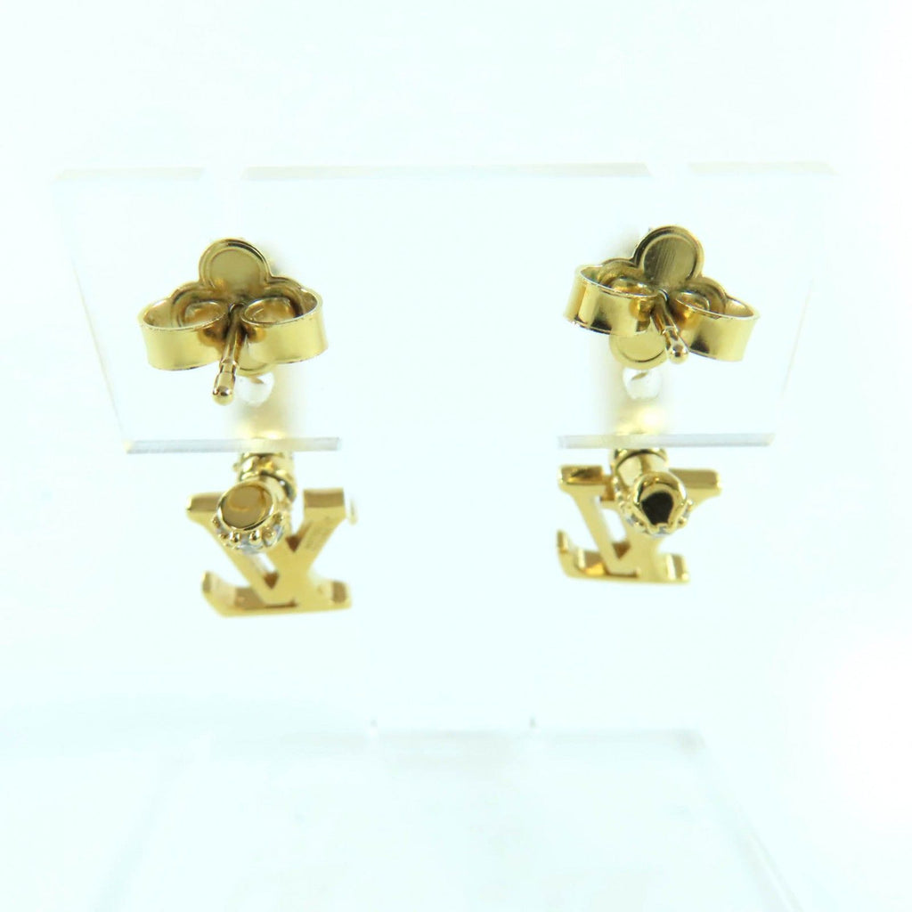 Louis Vuitton Earrings Hoop/ Iconic Metal Strass — view 5