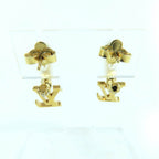 Louis Vuitton Earrings Hoop/ Iconic Metal Strass — view 5