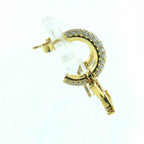 Louis Vuitton Earrings Hoop/ Iconic Metal Strass — view 6