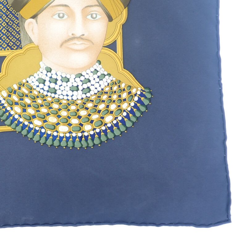 Hermes CARE 90 Splendeur DES Maharajas Splendor India Scarf Silk — view 5