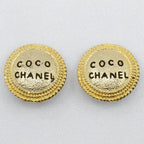 Chanel Coco Vintage Gold Plated 18.6 g Earrings — view 5