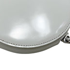 Prada Shoulder Bag White 1 Na003 Round Chain