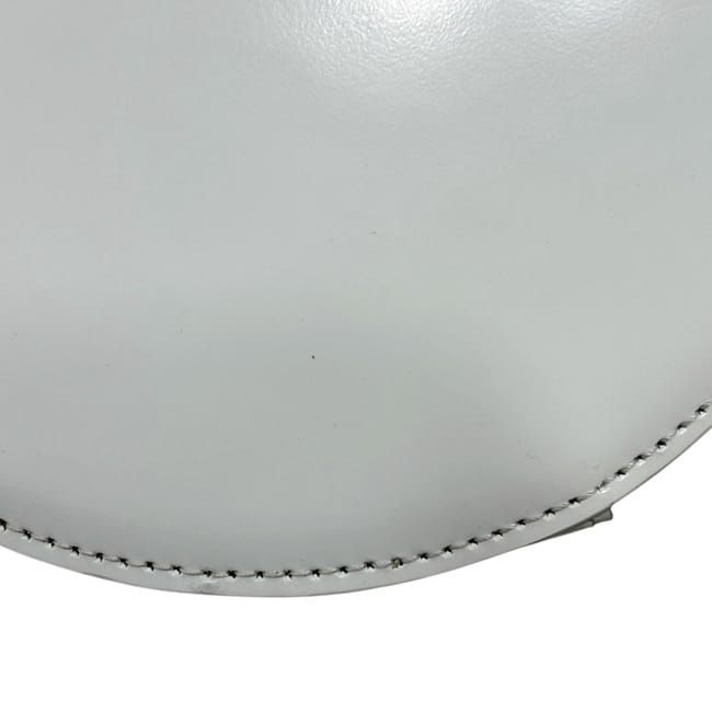 Prada Shoulder Bag White 1 Na003 Round Chain