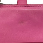 Bottega Veneta Bifold Wallet Pink Intrecciato Hook Leather — view 7