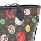 Louis Vuitton Fornasetti Neverfull MM Monogram Cameo Tote Bag S Rank — view 6
