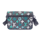 Louis Vuitton Archie Messenger Shoulder Bag Monogram Eclipse Black — view 5