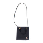 Louis Vuitton Sac Plat BB Epi 2-Way Bag Black Gold Hardware — view 8