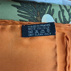 Hermes Scarf Silk Carre 90 Noel Au 24 Faubourg Christmas — view 9