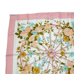 Hermes Scarf Silk Carre 90 Romantique Romantic Pink — view 3