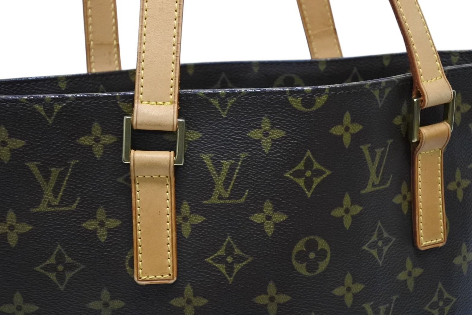 Louis Vuitton Vavin GM Tote Bag Monogram Leather Brown — view 5