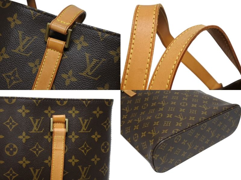 Louis Vuitton Vavin GM Tote Bag Monogram Leather Brown — view 6