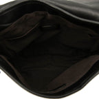 Fendi Zucca Messenger Bag Crossbody 7 Va215 Black Leather Suede — view 4