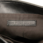 Fendi Zucca Messenger Bag Crossbody 7 Va215 Black Leather Suede — view 6