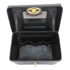 Chanel Caviar Leather Vanity 2-Way Hand Shoulder Bag Black Vintage — view 7