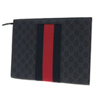 Gucci GG Supreme Clutch Bag — view 3