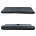 Hermes Ck89 Toutenmain Wallet Black Silver Hardware — view 4