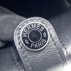 Hermes Ck89 Toutenmain Wallet Black Silver Hardware — view 8