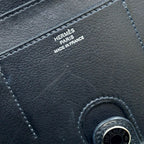 Hermes Ck89 Toutenmain Wallet Black Silver Hardware — view 6
