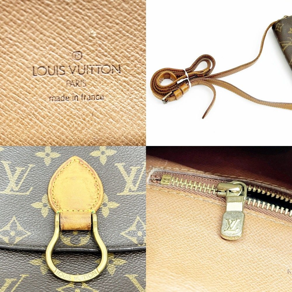 Louis Vuitton Shoulder Bag Monogram Brown — view 9