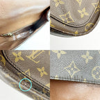 Louis Vuitton Shoulder Bag Monogram Brown — view 8
