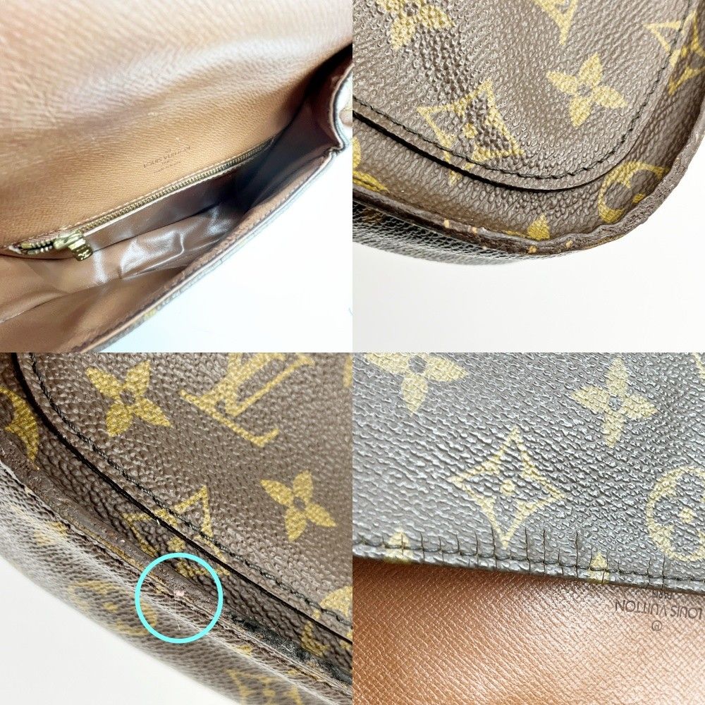 Louis Vuitton Shoulder Bag Monogram Brown — view 8