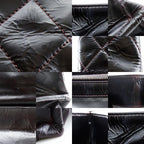 Chanel Grand Shopping Tote XL Quilted Chain Wrinkled Patent — view 8