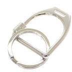 Hermes Etelier Fj00 key Holder Ring Metal Silver Men Women — view 4