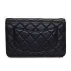 Chanel Shoulder Bag Quilted Classic Chain Wallet Ap0250 Black — view 3