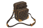 Louis Vuitton Amazon Shoulder Bag Monogram Leather Brown — view 3