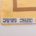 Hermes Carre 90 Casse Noisette Nutcracker Silk Beige Scarf — view 8