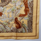 Hermes Carre 90 Casse Noisette Nutcracker Silk Beige Scarf — view 5