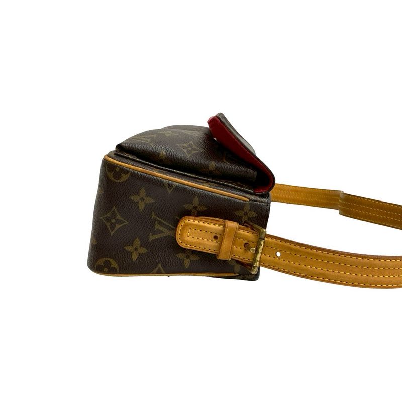 Louis Vuitton Monogram Leather One Shoulder Bag Semi — view 7