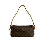 Louis Vuitton Monogram Leather One Shoulder Bag Semi — view 4