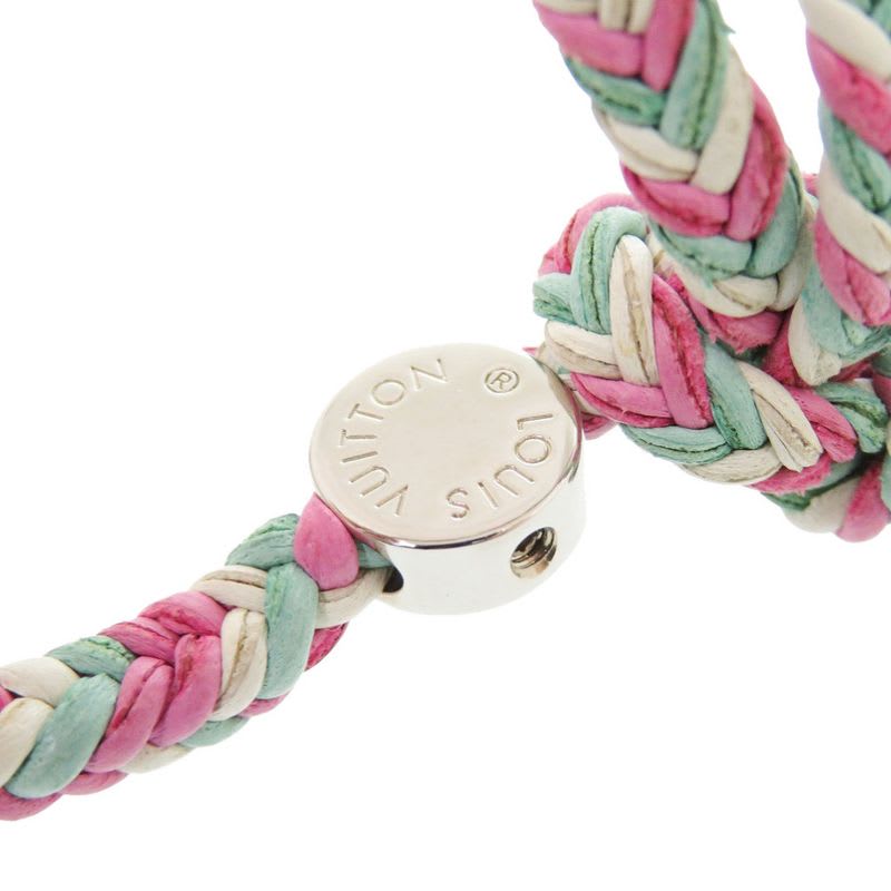 Louis Vuitton Bracelet Friendship M6793 E Leather Multicolor 1737 — view 6