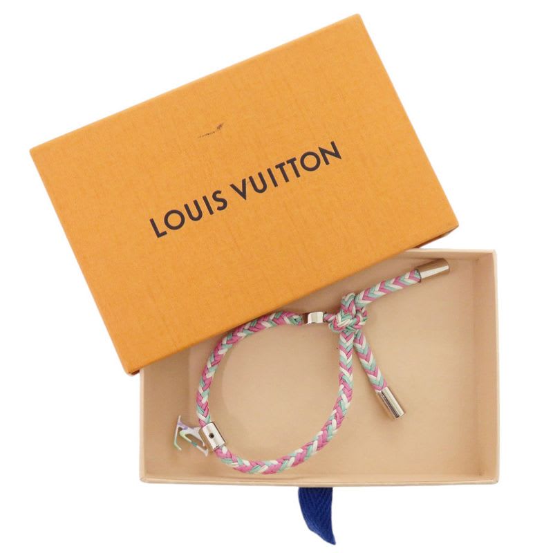 Louis Vuitton Bracelet Friendship M6793 E Leather Multicolor 1737 — view 3