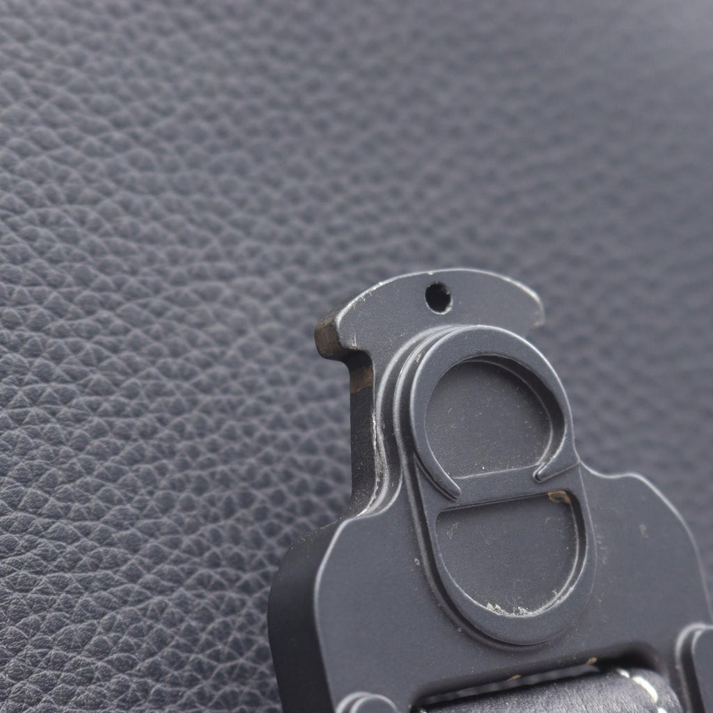 Dior Rucksack Backpack Gallop Navy Leather Saddle — view 9