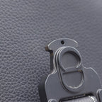 Dior Rucksack Backpack Gallop Navy Leather Saddle — view 9
