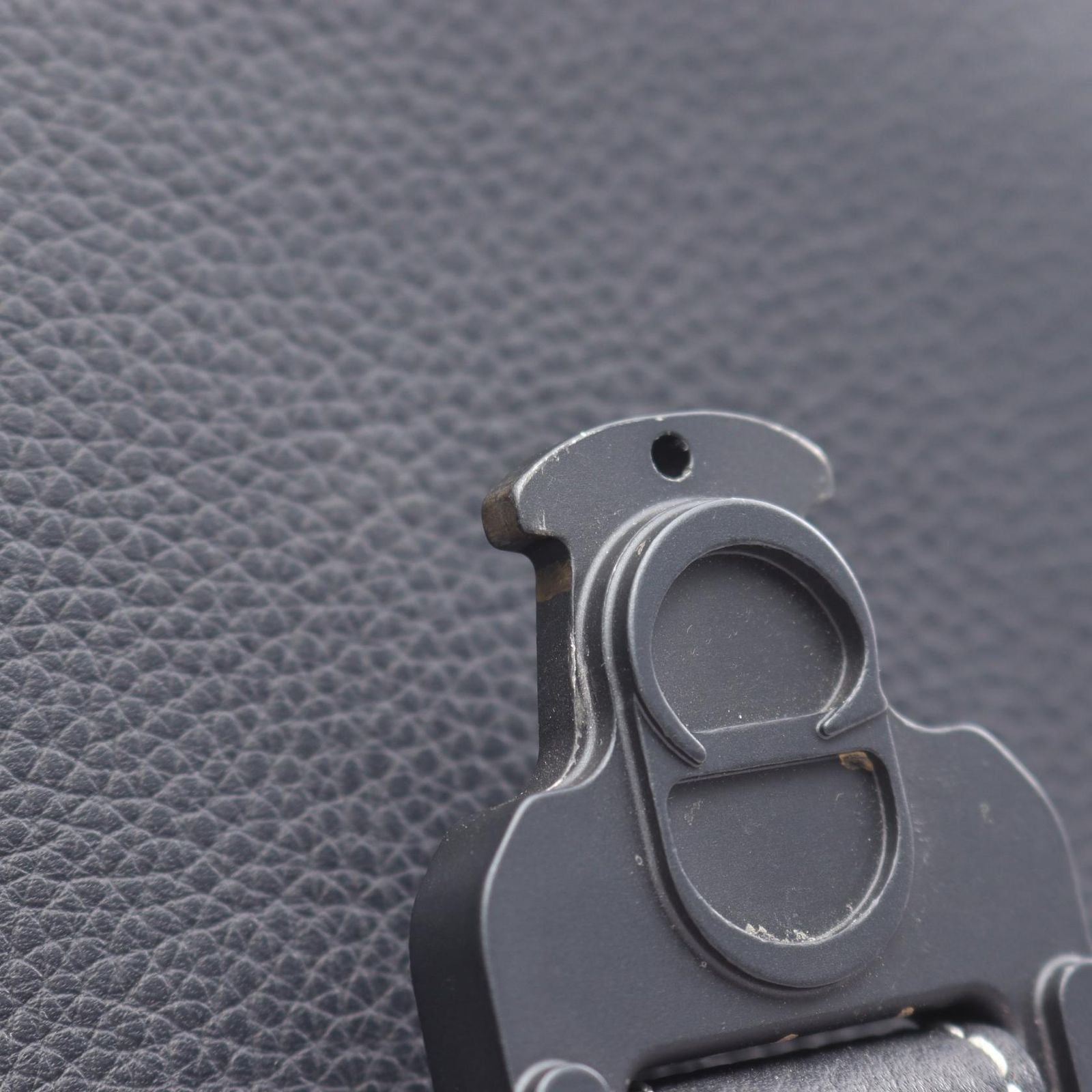 Dior Rucksack Backpack Gallop Navy Leather Saddle — view 9