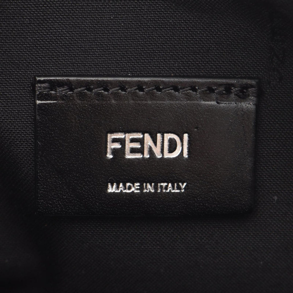 Fendi Shoulder Bag Square FF Camera Case Zucca 7 M0286 ajf 0 F0 gxn Black Coated — view 5