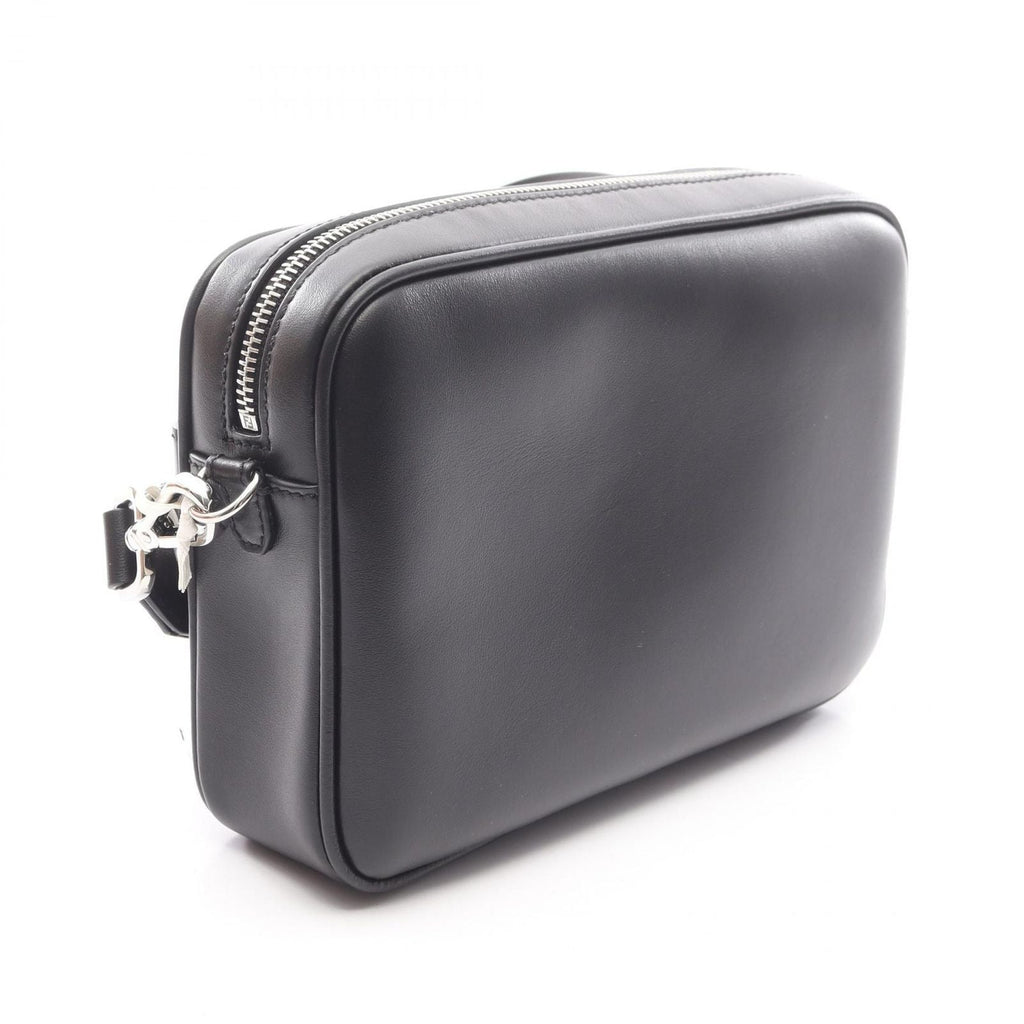 Fendi Shoulder Bag Square FF Camera Case Zucca 7 M0286 ajf 0 F0 gxn Black Coated — view 3