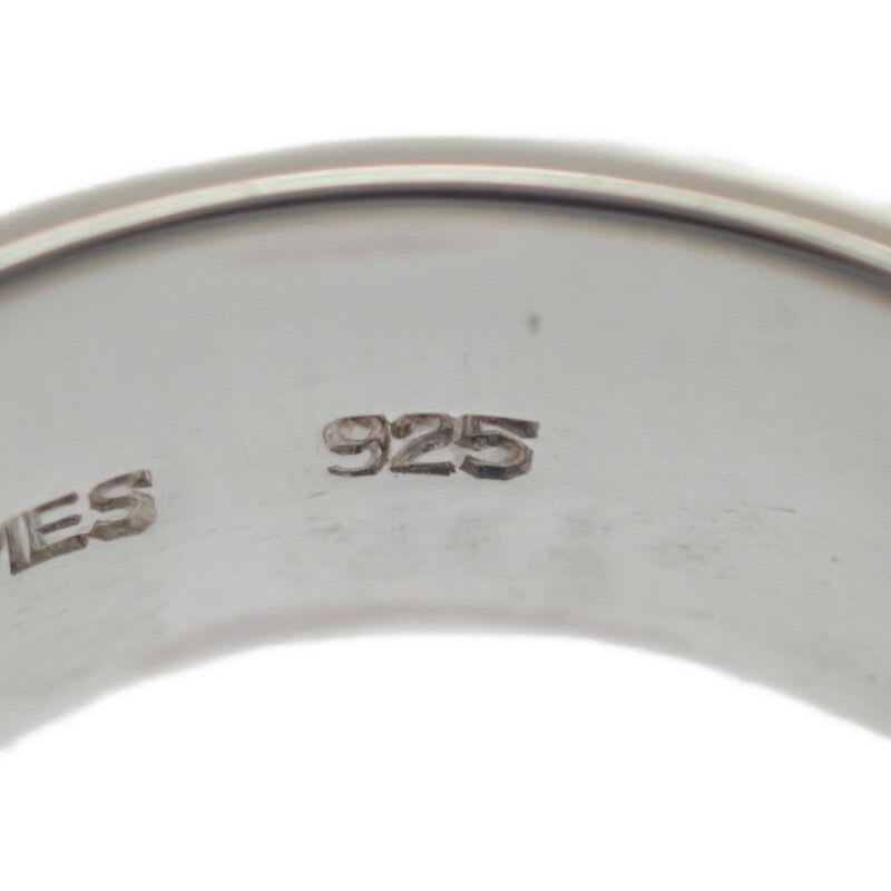 Hermes H Logo No 15 Ring Silver 925 18K Yellow Gold — view 9