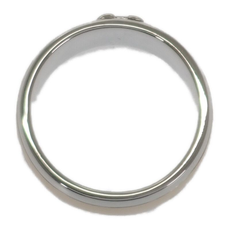 Hermes H Logo No 15 Ring Silver 925 18K Yellow Gold — view 6