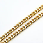 Christian Dior Necklace Metal Rhinestone Gold CD Logo GP Accessories — view 7