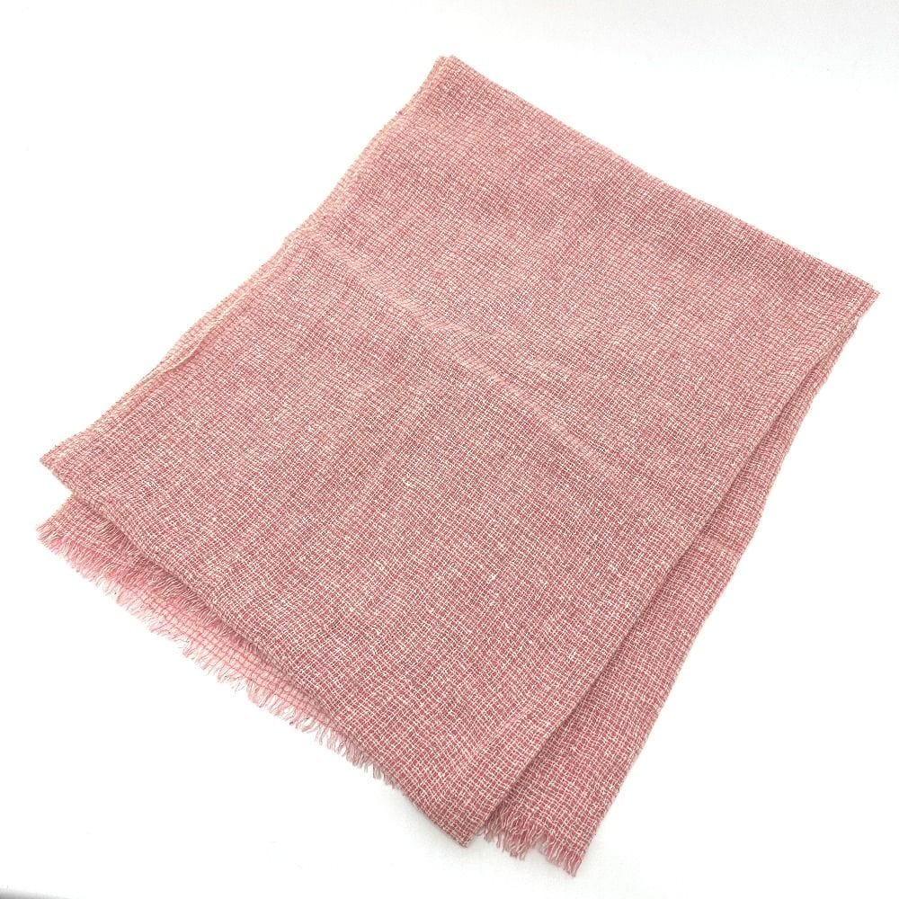 Chanel Stole Coco Mark Wool Pink — view 5