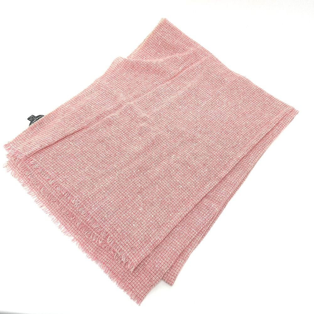 Chanel Stole Coco Mark Wool Pink — view 6