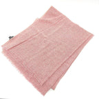 Chanel Stole Coco Mark Wool Pink — view 6